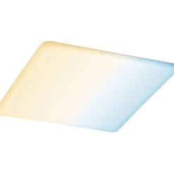 Upotettava LED-paneeli Paulmann Veluna, Smart Home Zigbee 3.0, IP44, 21.5x21.5cm, 17W, säädettävä värilämpötila, himmennettävä