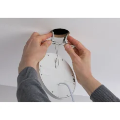 Upotettava LED-paneeli Paulmann Cover-it Promo, Ø11.6cm, 6W, 3000K, mattavalkoinen