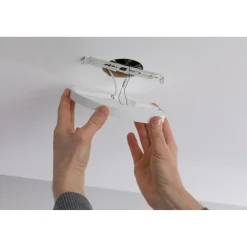 Upotettava LED-paneeli Paulmann Cover-it Promo, Ø11.6cm, 6W, 3000K, mattavalkoinen
