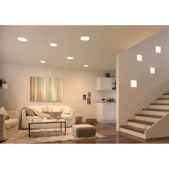 Upotettava LED-paneeli Paulmann VariFit Veluna, IP44, 18.5x18.5cm, 17W, 3000K, himmennettävä, satiini