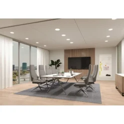 Upotettava LED-paneeli Paulmann Veluna Edge, Smart Home Zigbee 3.0, IP44, Ø20cm, 18W, säädettävä värilämpötila, valkoinen
