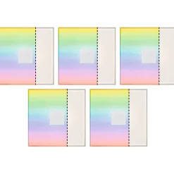 Upotettava LED-seinävalaisinsarja Paulmann LumiTiles, 5 valaisinta, Smart Home Zigbee 3.0, IP44, 10x10cm, RGBW+, himmennettävä, valkoinen