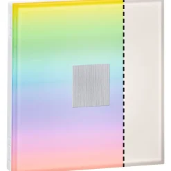 Upotettava LED-seinävalaisinsarja Paulmann LumiTiles, 5 valaisinta, Smart Home Zigbee 3.0, IP44, 10x10cm, RGBW+, himmennettävä, valkoinen