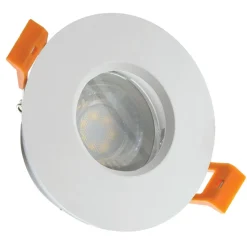 Upotettava alasvalo Spectrum Fiale IV GU10 IP65 Ø8cm