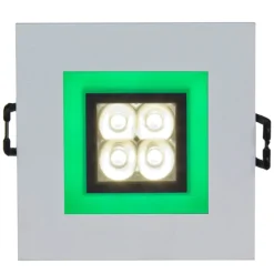 Upotettava kohdevalaisin Spectrum Fiale 4x1W 30° 80x80x40mm, eri vaihtoehtoja