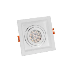 Upotettava kohdevalaisin Spectrum Mdd Mini Uno GU10 110x110x40mm valkoinen