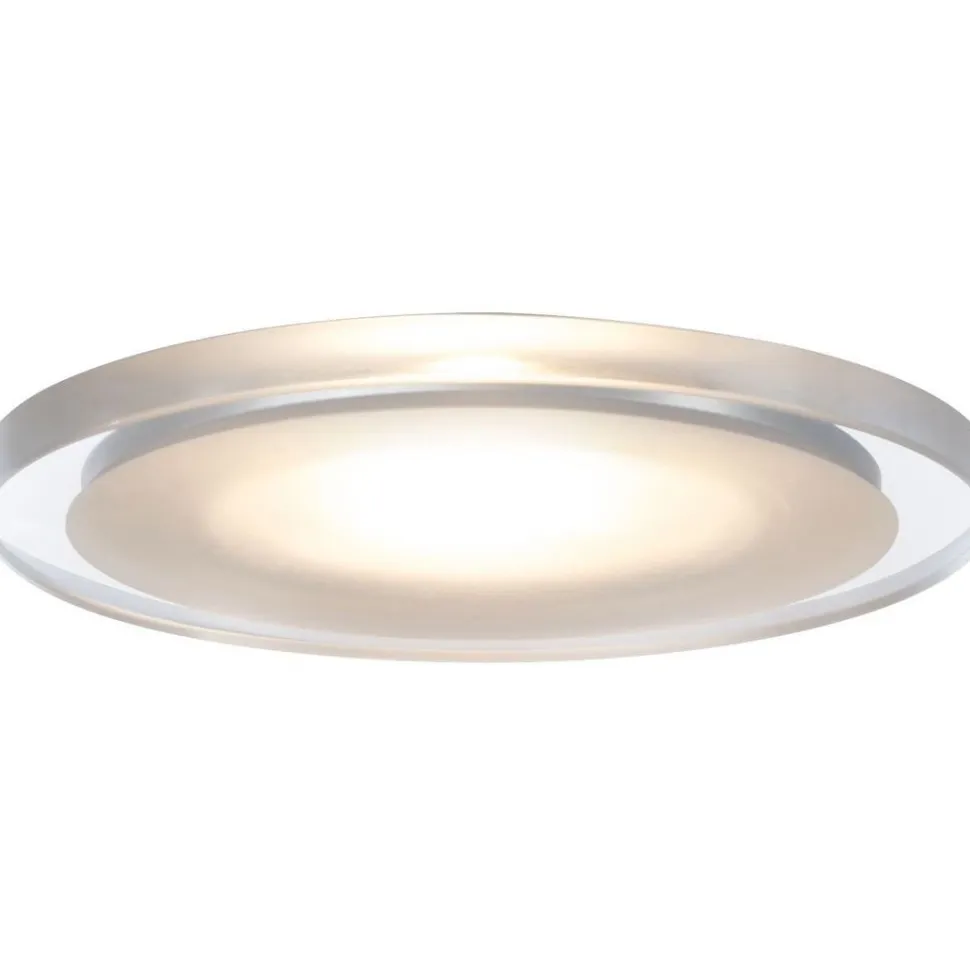 Upotettava LED-kalustevalaisin Paulmann Whirl, 3kpl, Ø65mm, 2.4W, 55lm, 2700K, satiini