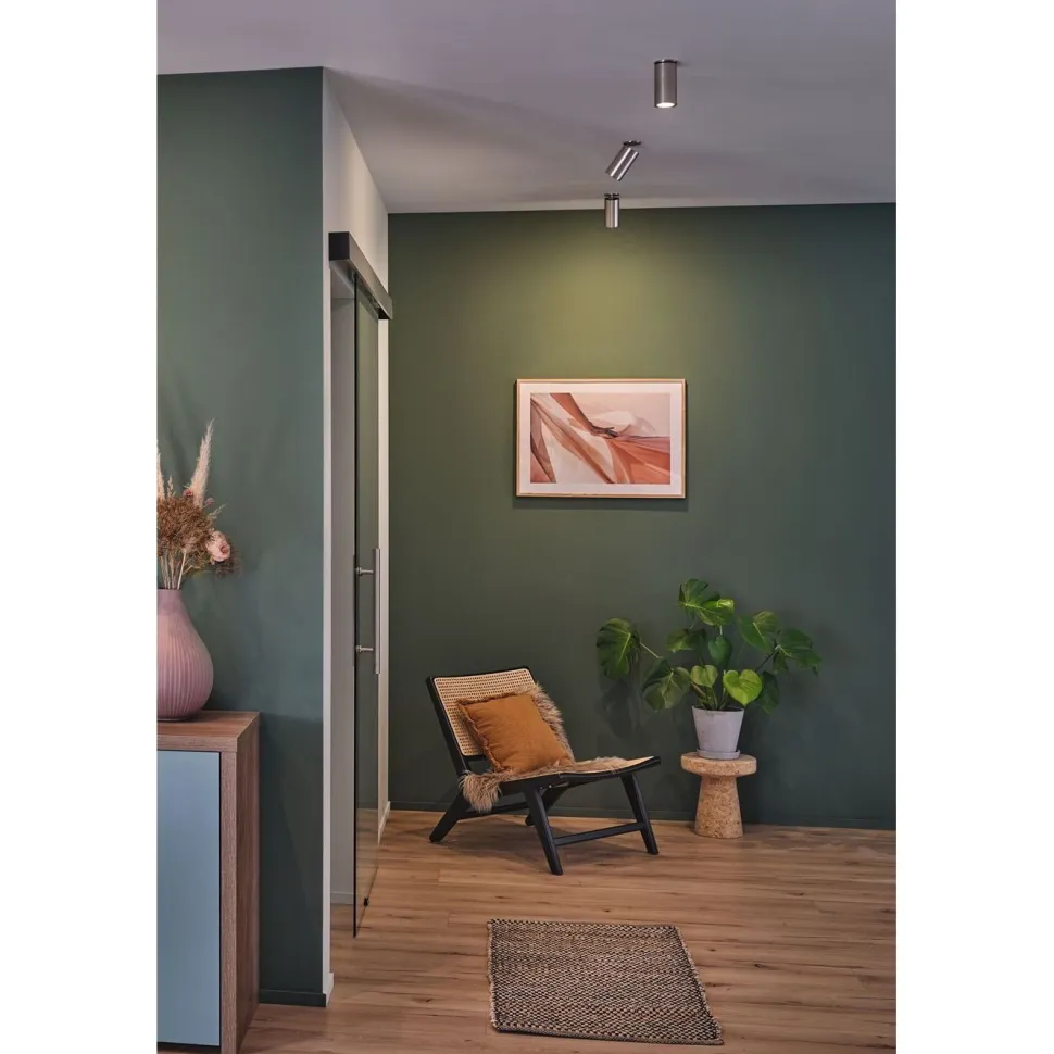 Upotettava LED-kohdevalaisin Paulmann Turnal, 60mm, 90°, 6W, 470lm, 2700K, himmennettävä, mattamusta