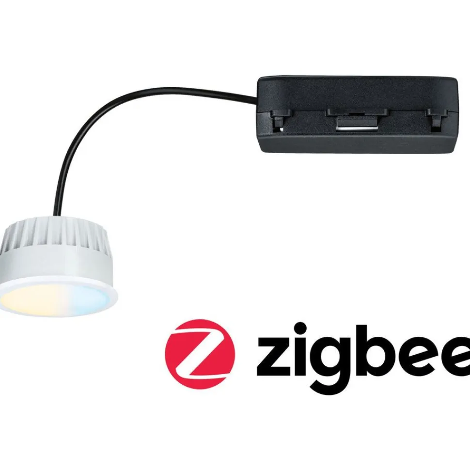 Upotettava LED-moduuli Paulmann Coin, 50mm, 6W, 530lm, 230V, himmennettävä, 2200-6500K, satiini