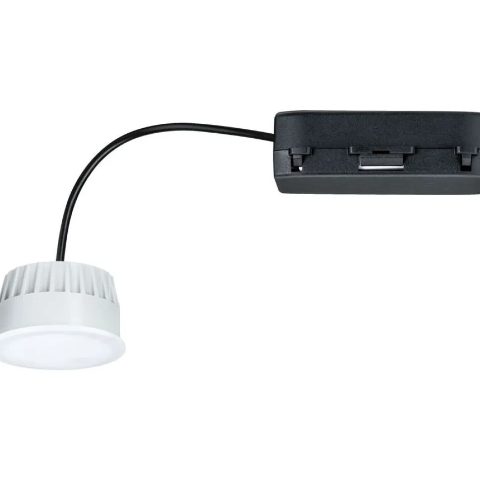 Upotettava LED-moduuli Paulmann Coin, 50mm, 6W, 530lm, 230V, himmennettävä, 2200-6500K, satiini