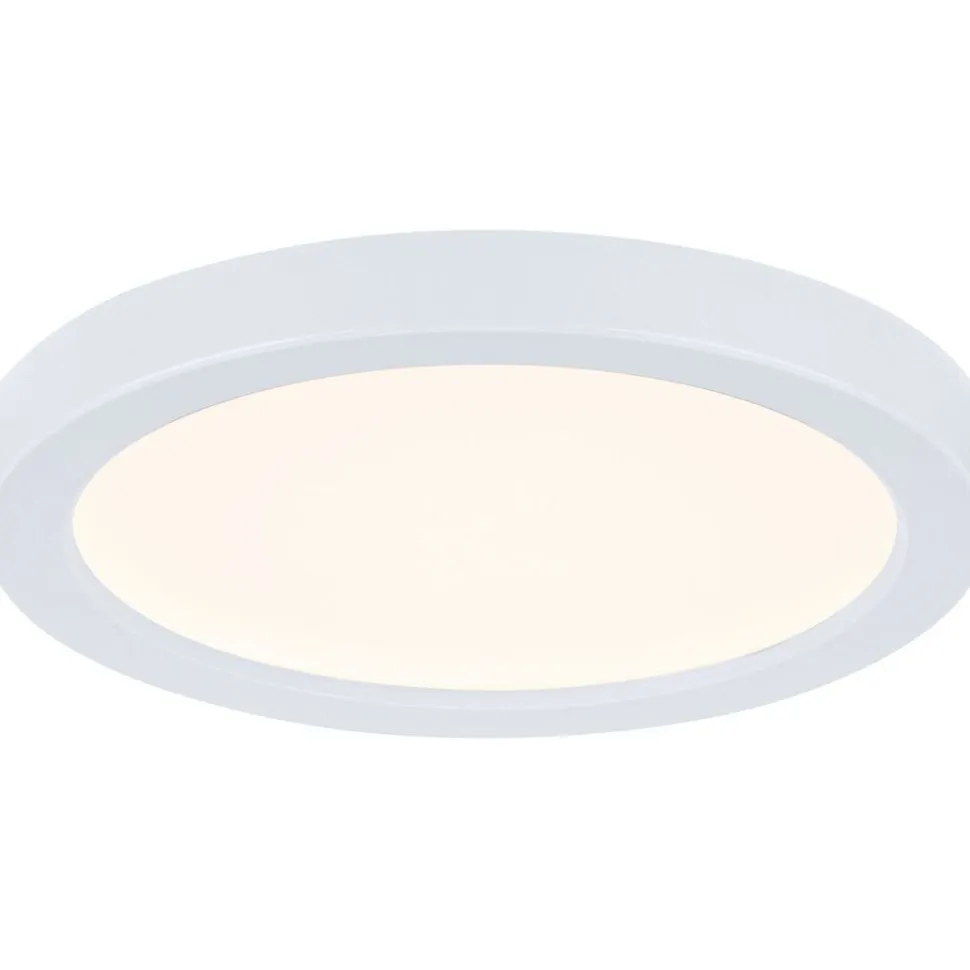 Upotettava LED-paneeli Paulmann VariFit Areo, IP44, Ø11.8cm, 6.5W, 4000K, valkoinen