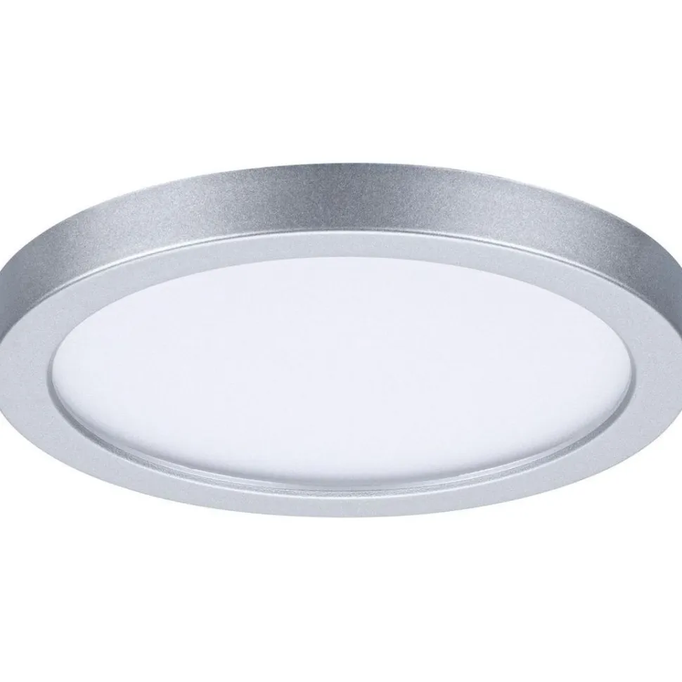 Upotettava LED-paneeli Paulmann VariFit Areo, IP44, Ø11.8cm, 6.5W, 4000K, valkoinen
