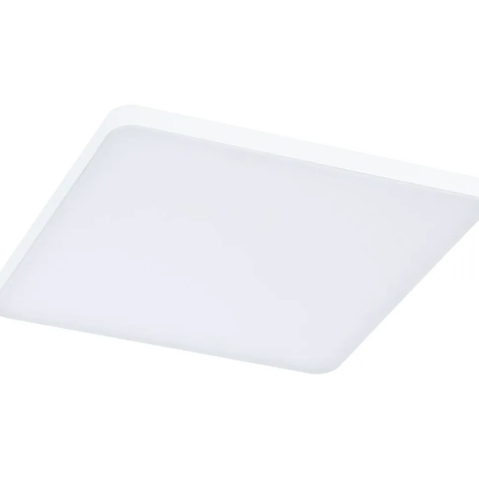 Upotettava LED-paneeli Paulmann VariFit Veluna Edge, IP44, 16x16cm, 12W, 3000K, valkoinen