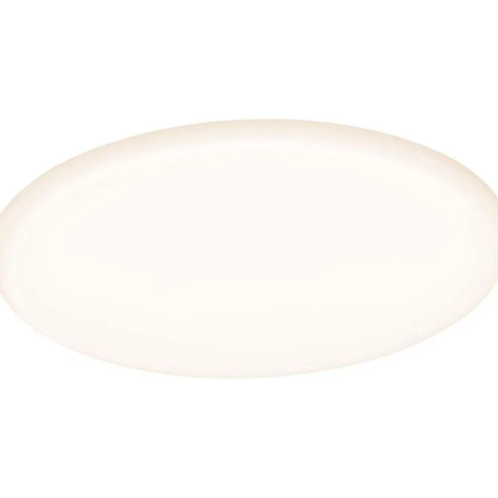Upotettava LED-paneeli Paulmann Veluna, IP44, Ø18.5cm, 17W, 3000K, satiini