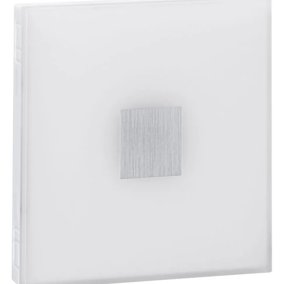 Upotettava LED-seinävalaisin Paulmann LumiTiles, IP44, 10x10cm, 2700K, himmennettävä, valkoinen