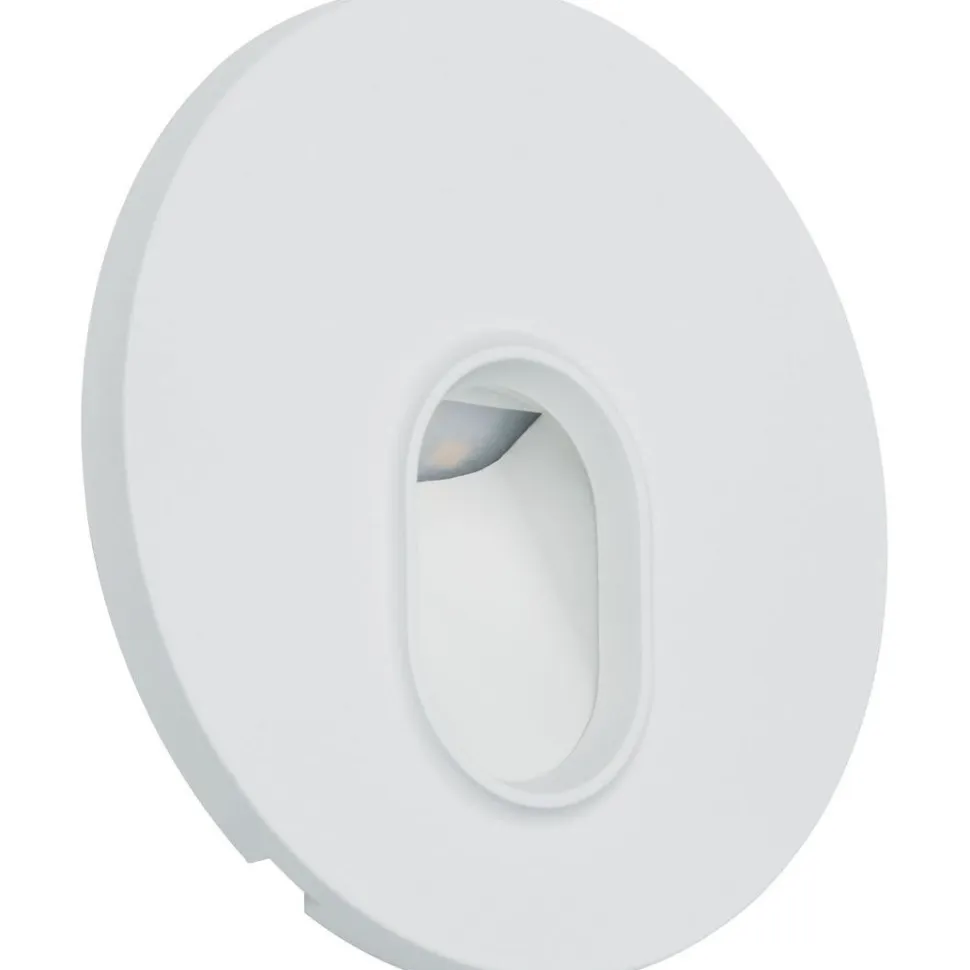 Upotettava LED-seinävalaisin Paulmann, Ø78mm, 1.1W, 65lm, 2700K, valkoinen