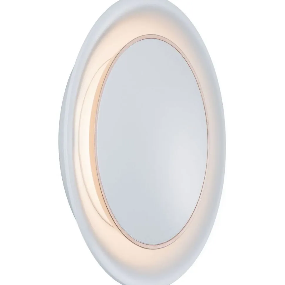 Upotettava LED-seinävalaisin Paulmann Neordic, Ø123mm, 2W, 30lm, 2700K, mattavalkoinen
