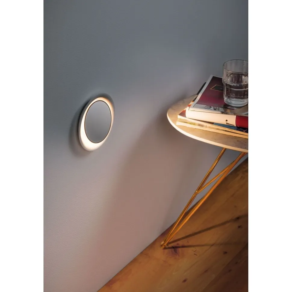 Upotettava LED-seinävalaisin Paulmann Neordic, Ø123mm, 2W, 30lm, 2700K, mattavalkoinen