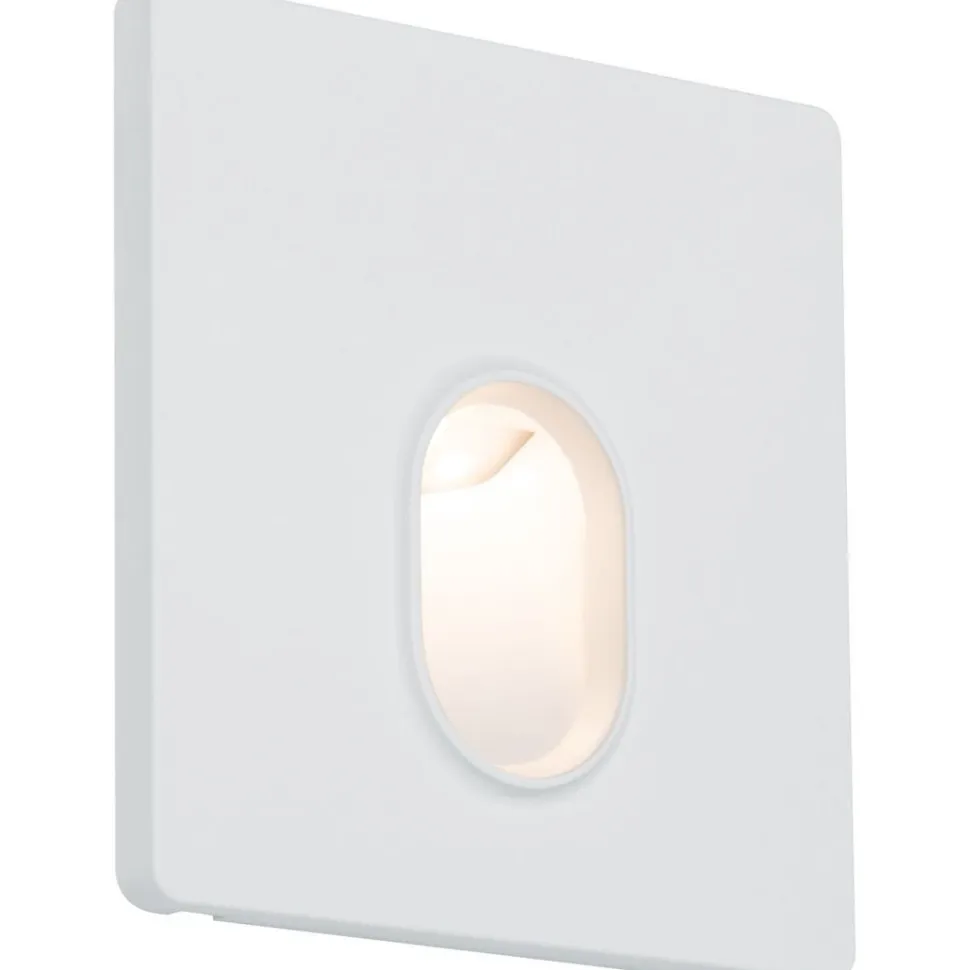 Upotettava LED-seinävalaisin Paulmann, 78x35mm, 1.7W, 65lm, 2700K, valkoinen