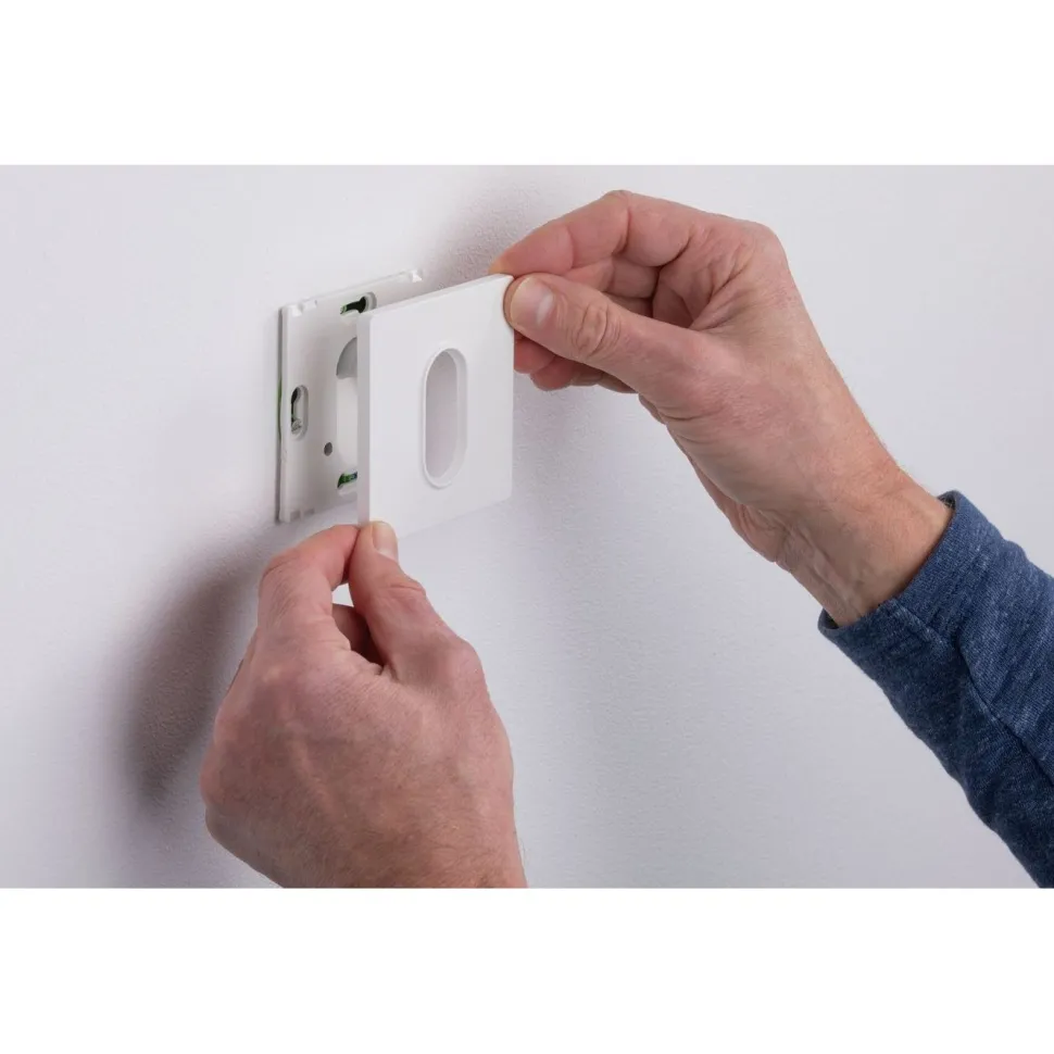 Upotettava LED-seinävalaisin Paulmann, 78x35mm, 1.7W, 65lm, 2700K, valkoinen
