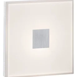 Upotettava LED-seinävalaisinsarja Paulmann LumiTiles, 2 valaisinta, IP44, 10x10cm, 2700K, himmennettävä, valkoinen