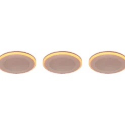 Upotettava LED Trio Argus, kromi, RGB, 3kpl/pkt