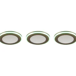 Upotettava LED Trio Argus, kromi, RGB, 3kpl/pkt