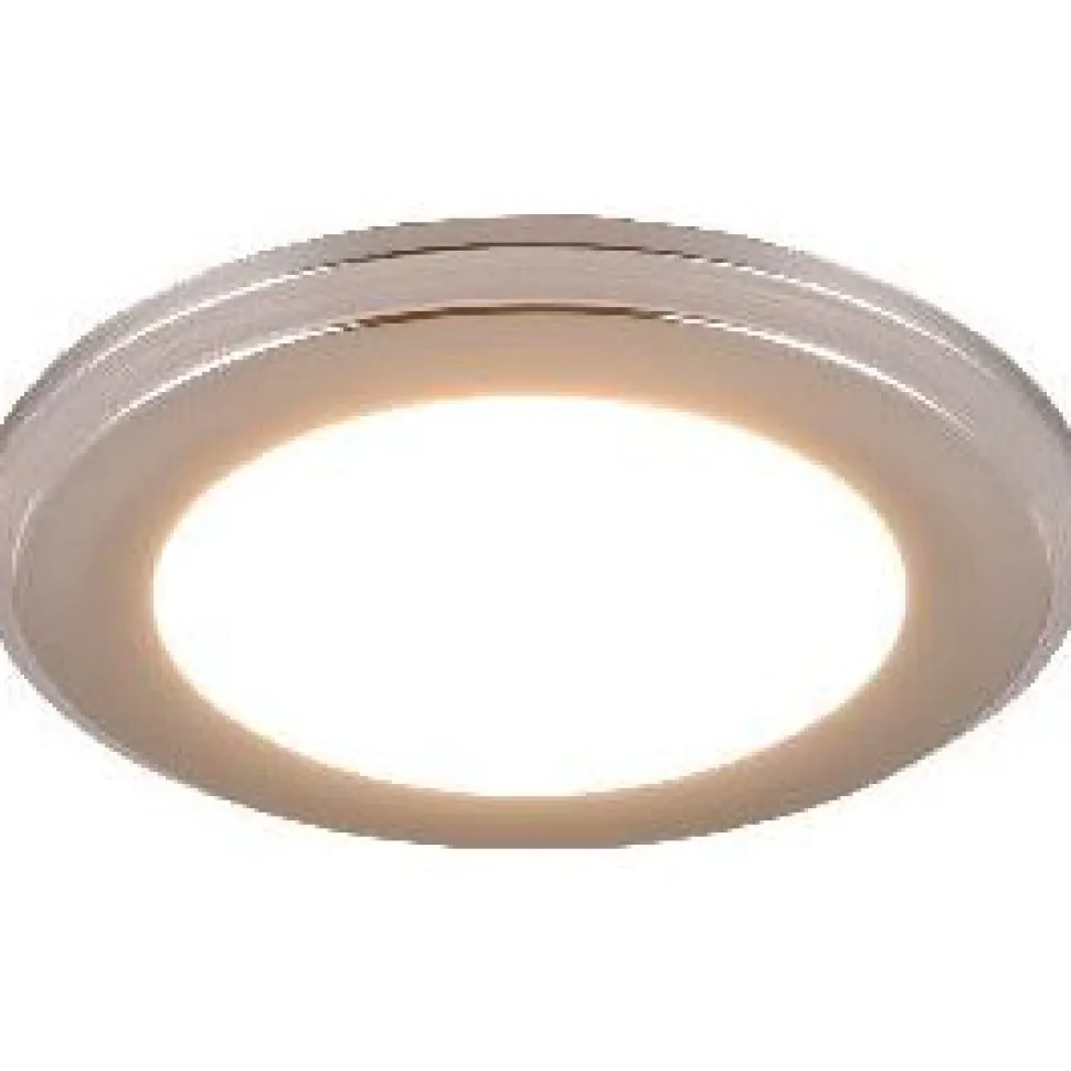 Upotettava LED Trio Argus, mattavalkoinen, RGB