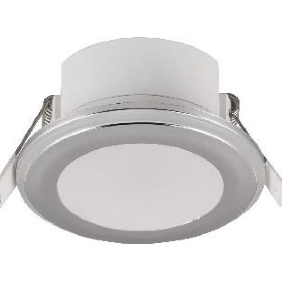 Upotettava LED Trio Argus, mattavalkoinen, RGB