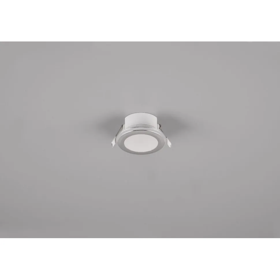 Upotettava LED Trio Argus, mattavalkoinen, RGB