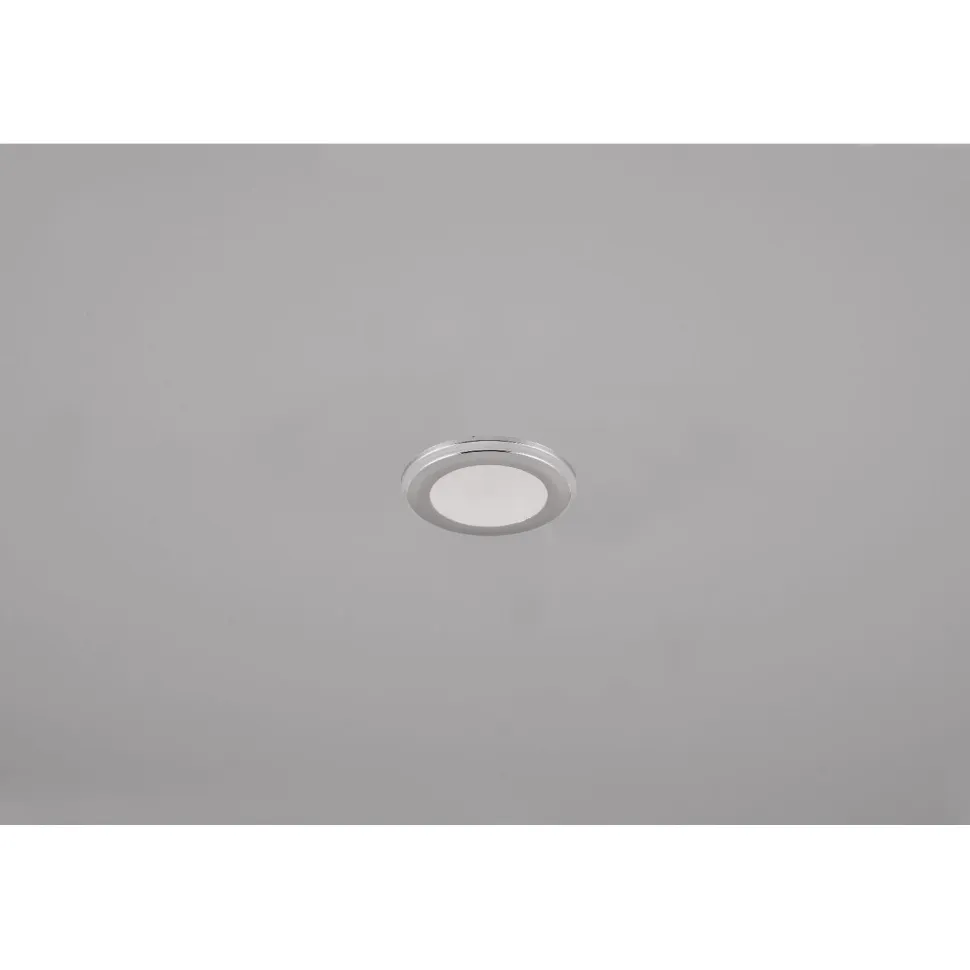 Upotettava LED Trio Argus, mattavalkoinen, RGB