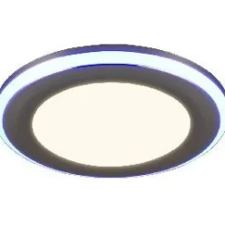 Upotettava LED Trio Argus, mattavalkoinen, RGB