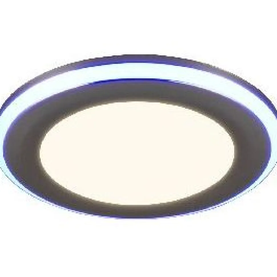 Upotettava LED Trio Argus, mattavalkoinen, RGB