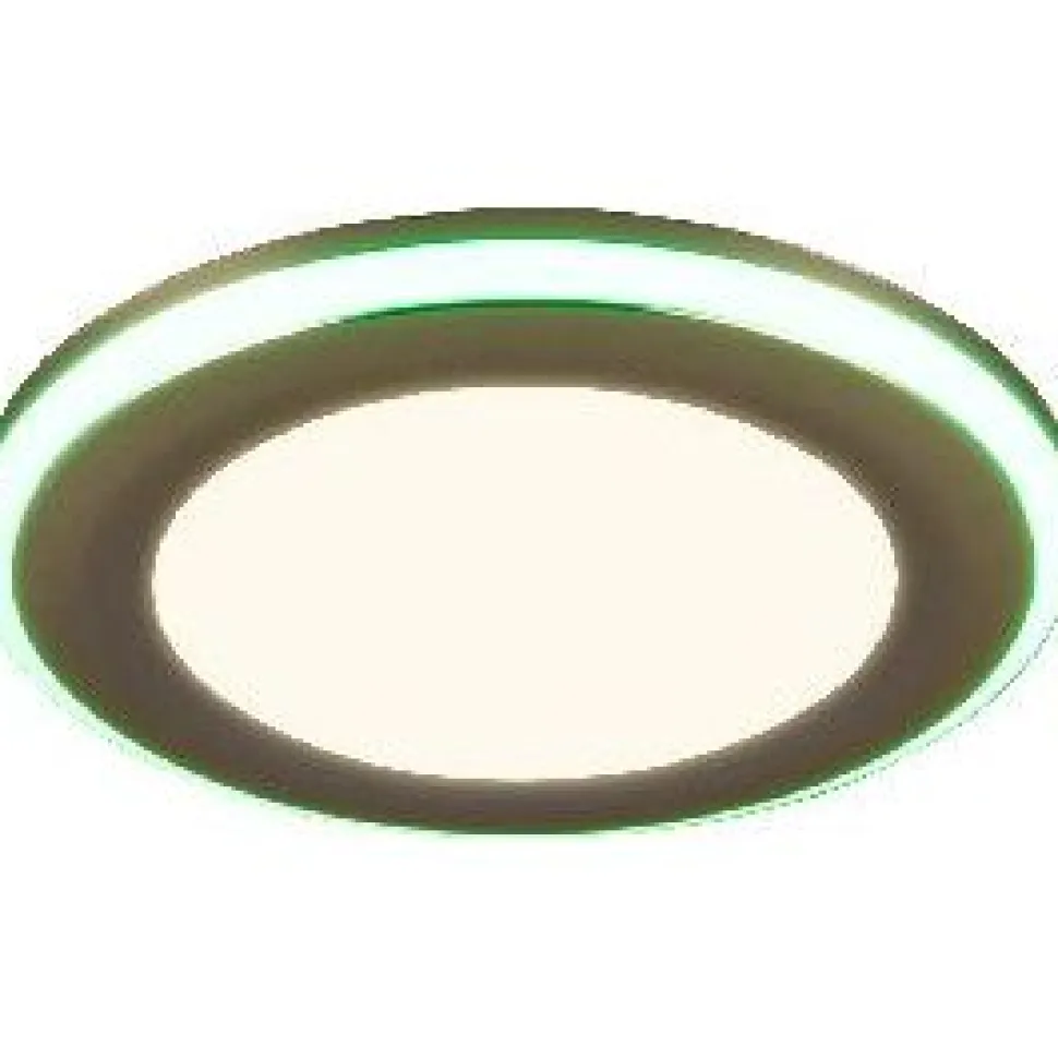 Upotettava LED Trio Argus, mattavalkoinen, RGB