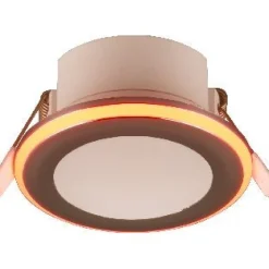 Upotettava LED Trio Argus, mattavalkoinen, RGB