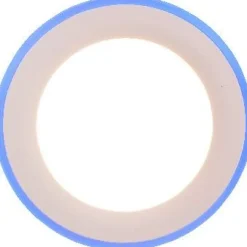 Upotettava LED Trio Argus, mattavalkoinen, RGB