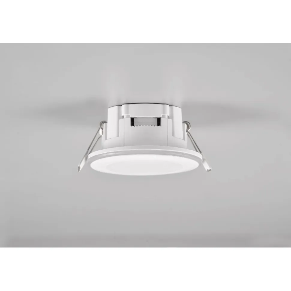 Upotettava LED Trio Argus, mattavalkoinen, RGB