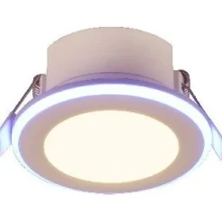 Upotettava LED Trio Argus, mattavalkoinen, RGB