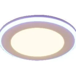 Upotettava LED Trio Argus, mattavalkoinen, RGB