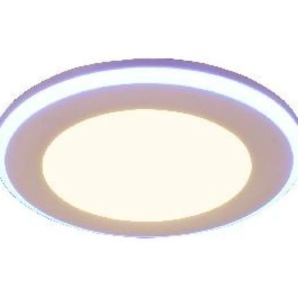 Upotettava LED Trio Argus, mattavalkoinen, RGB