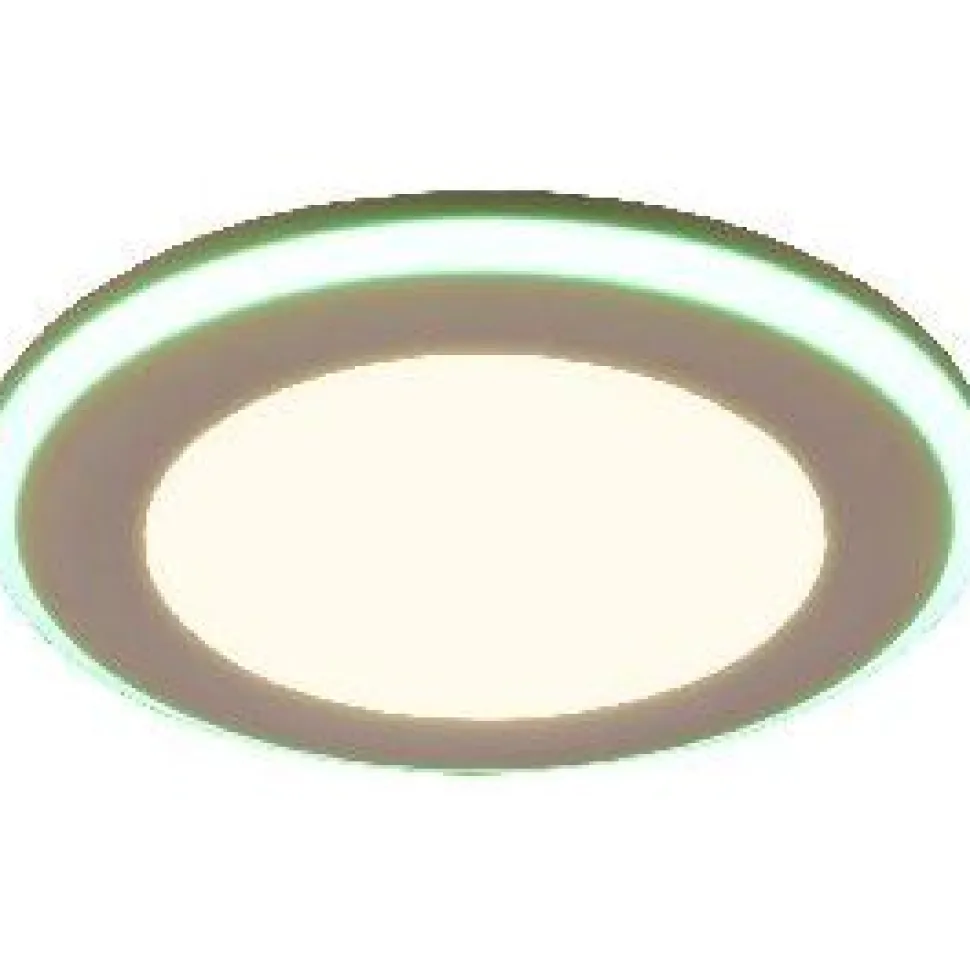 Upotettava LED Trio Argus, mattavalkoinen, RGB