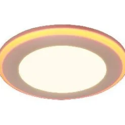 Upotettava LED Trio Argus, mattavalkoinen, RGB