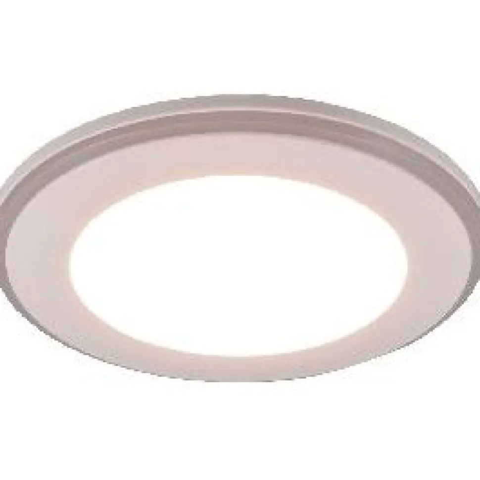 Upotettava LED Trio Argus, mattavalkoinen, RGB