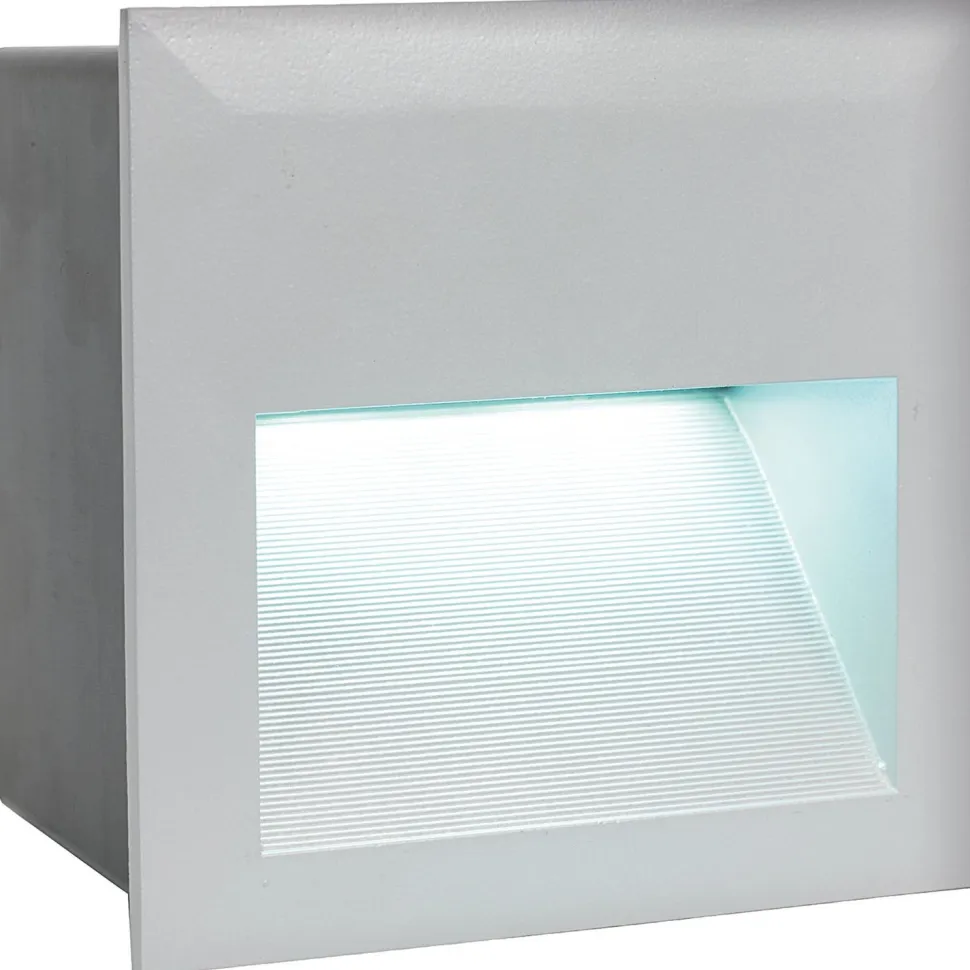 Upotettava LED-valaisin Eglo Zimba 140x140 mm hopea
