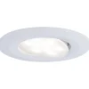 Upotettava LED-valaisin Paulmann Calla, IP65, Ø90mm, 5W, 400lm, säädettävä väriläpötila, mattavalkoinen