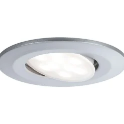 Upotettava LED-valaisin Paulmann Calla, 3kpl, IP65, Ø90mm, 5W, 400lm, säädettävä värilämpötilä, mattakromi