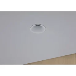 Upotettava LED-valaisin Paulmann Cymbal Coin, IP44, Ø77mm, 6.7W, 430lm, 2700K, himmennettävä, mattavalkoinen