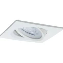 Upotettava LED-valaisin Paulmann Nova Coin, 3kpl, 84x84mm, 6W, 470lm, 2700K, himmennettävä, mattavalkoinen