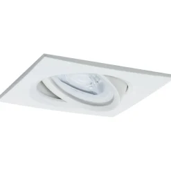 Upotettava LED-valaisin Paulmann Nova Coin, 3kpl, 84x84mm, 6W, 470lm, 2700K, mattavalkoinen