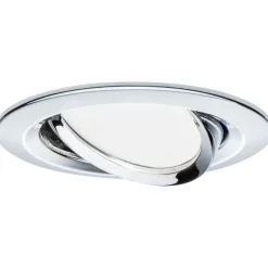 Upotettava LED-valaisin Paulmann Nova Coin, 3kpl, 84x84mm, 6W, 470lm, 2700K, mattavalkoinen